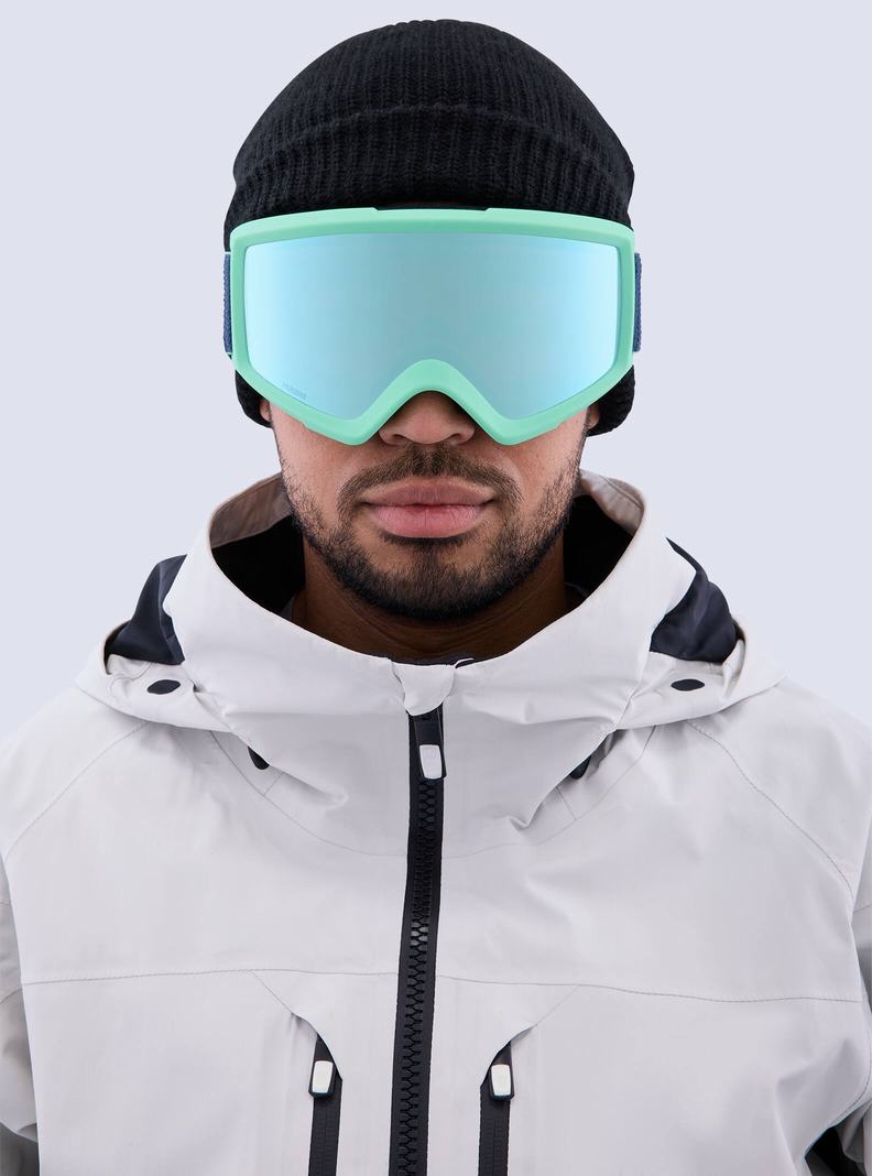 Burton Anon Helix 2.0 Perceive Goggles + Bonus Lens Skibrillen Herren Navy Blau | 309-KGOMRE