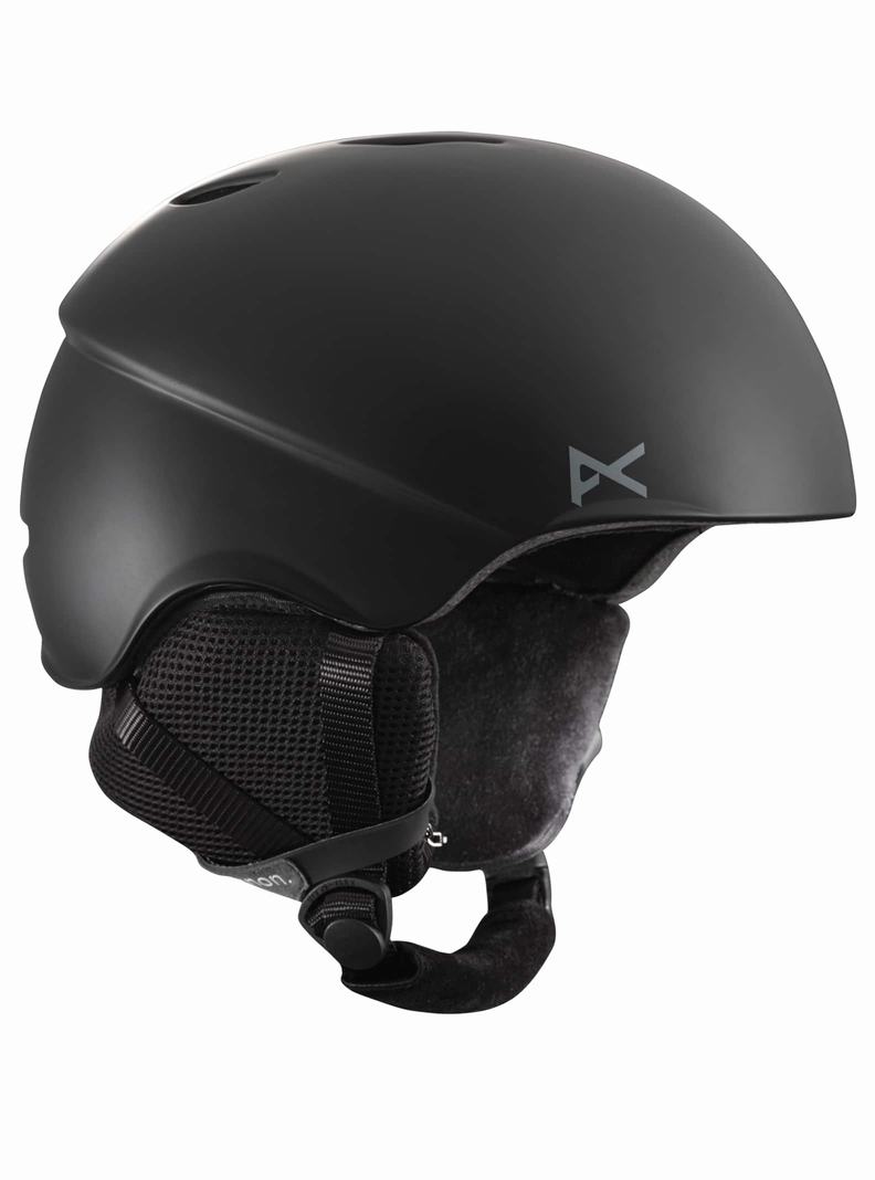 Burton Anon Helo - Round Fit Skihelm Herren Schwarz | 138-JVRTMI