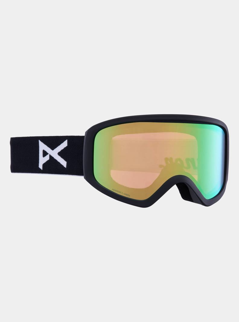 Burton Anon Insight Goggles + Bonus Lens Skibrillen Herren Schwarz Grün | 139-SQGRFY