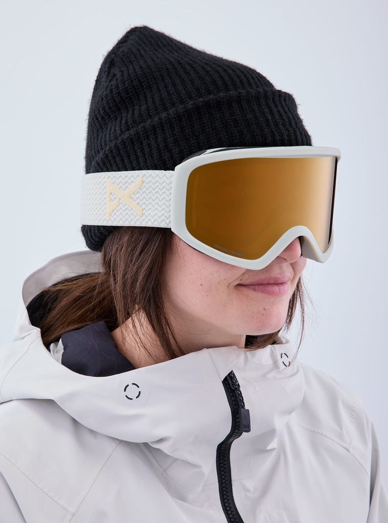 Burton Anon Insight Goggles + Bonus Lens Skibrillen Herren Orange | 832-NDVGES