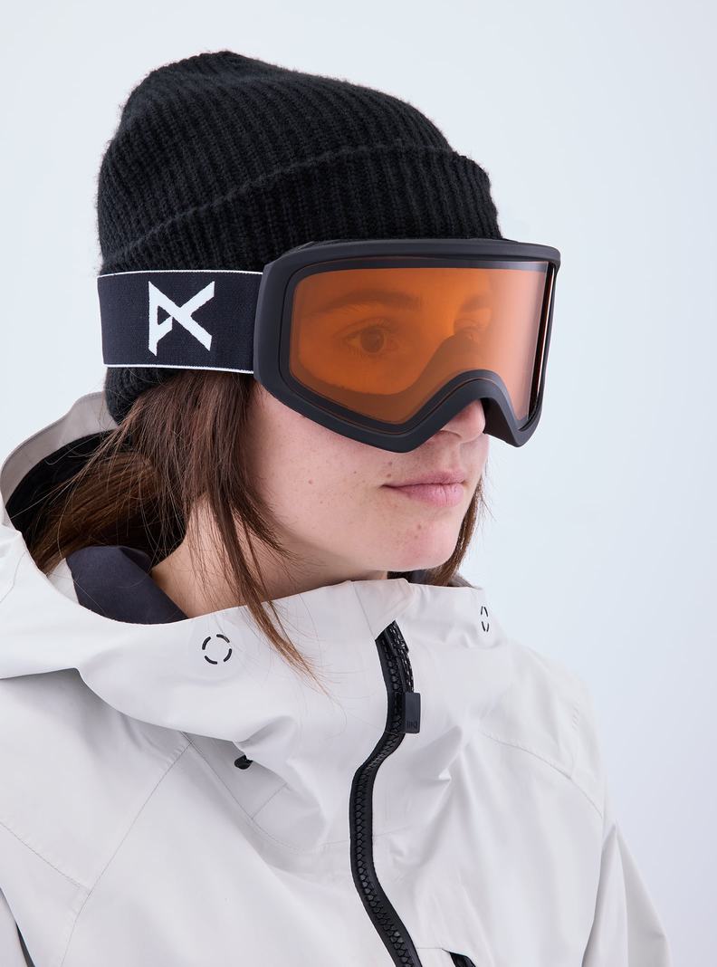 Burton Anon Insight Goggles (Non-Mirror) Skibrillen Herren Schwarz | 015-GODZXQ