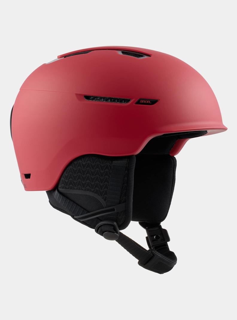 Burton Anon Logan WaveCel Skihelm Damen Rot | 438-VNYILZ