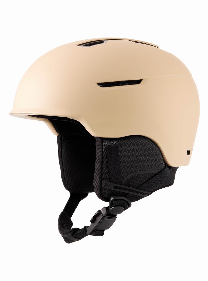 Burton Anon Logan WaveCel Skihelm Herren Beige | 197-VWIAQE