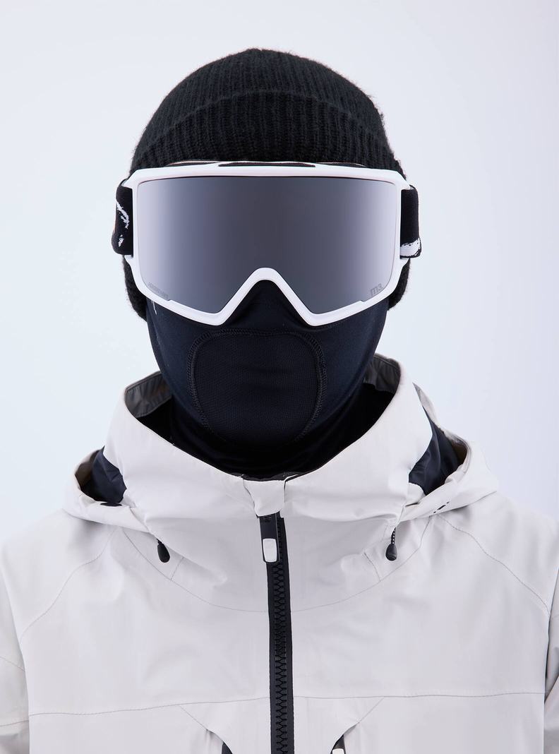 Burton Anon M3 Goggles + Bonus Lens + MFI® Face Mask Skibrillen Damen Orange Schwarz Lila | 078-CJZFDA