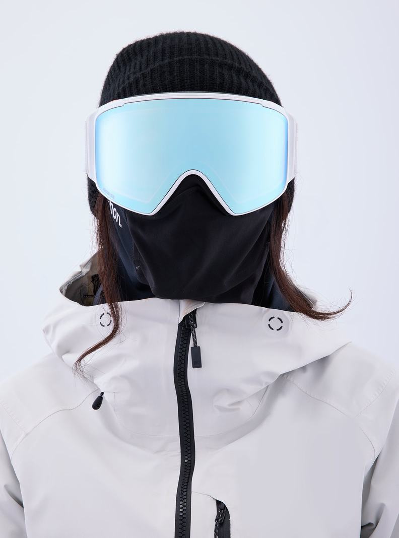 Burton Anon M4S Goggles (Cylindrical) + Bonus Lens + MFI® Face Mask Skibrillen Herren Orange | 495-NTRGVP