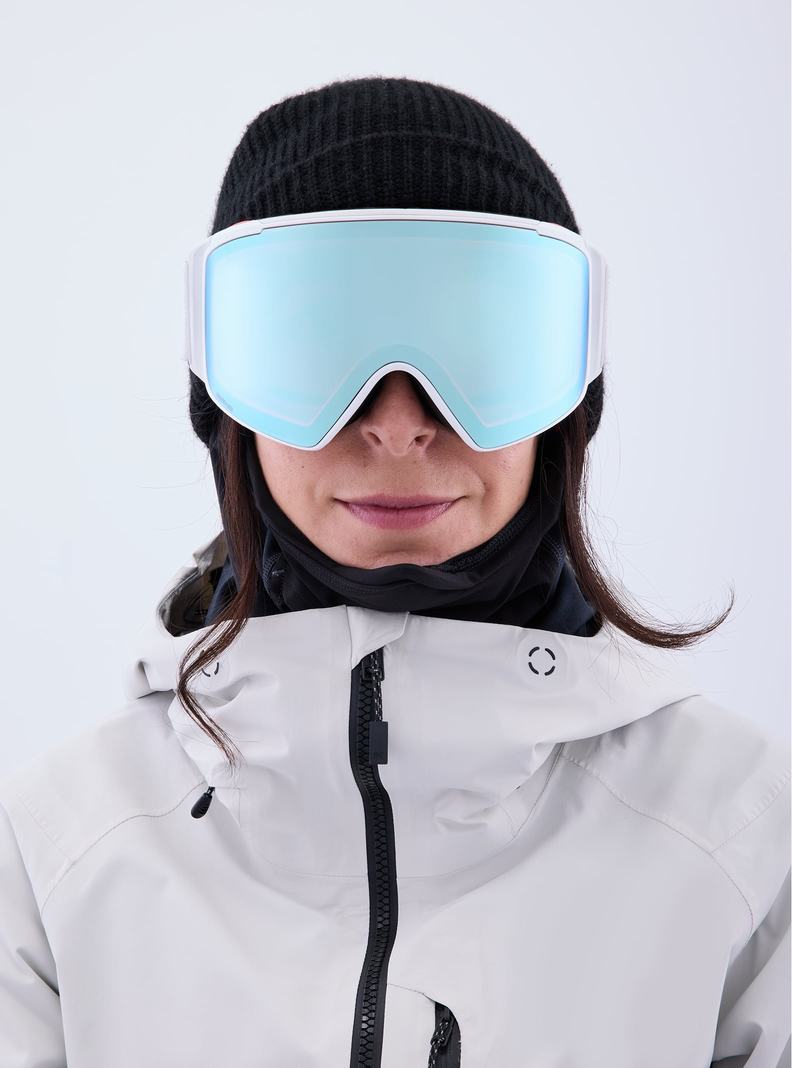 Burton Anon M4S Goggles (Cylindrical) + Bonus Lens + MFI® Face Mask Skibrillen Damen Orange | 671-MQDNZF