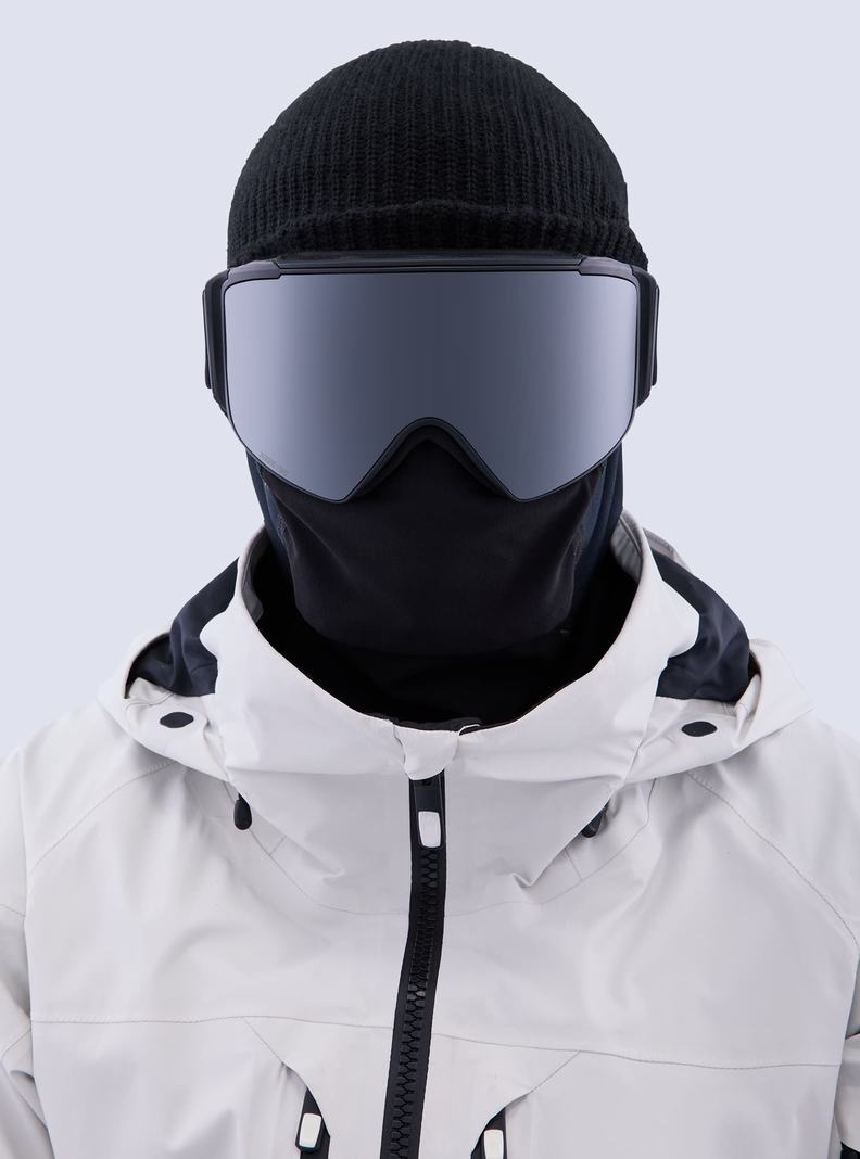 Burton Anon M4S Goggles (Cylindrical) + Bonus Lens + MFI® Face Mask Skibrillen Damen Orange Schwarz Lila | 813-KLDVFN