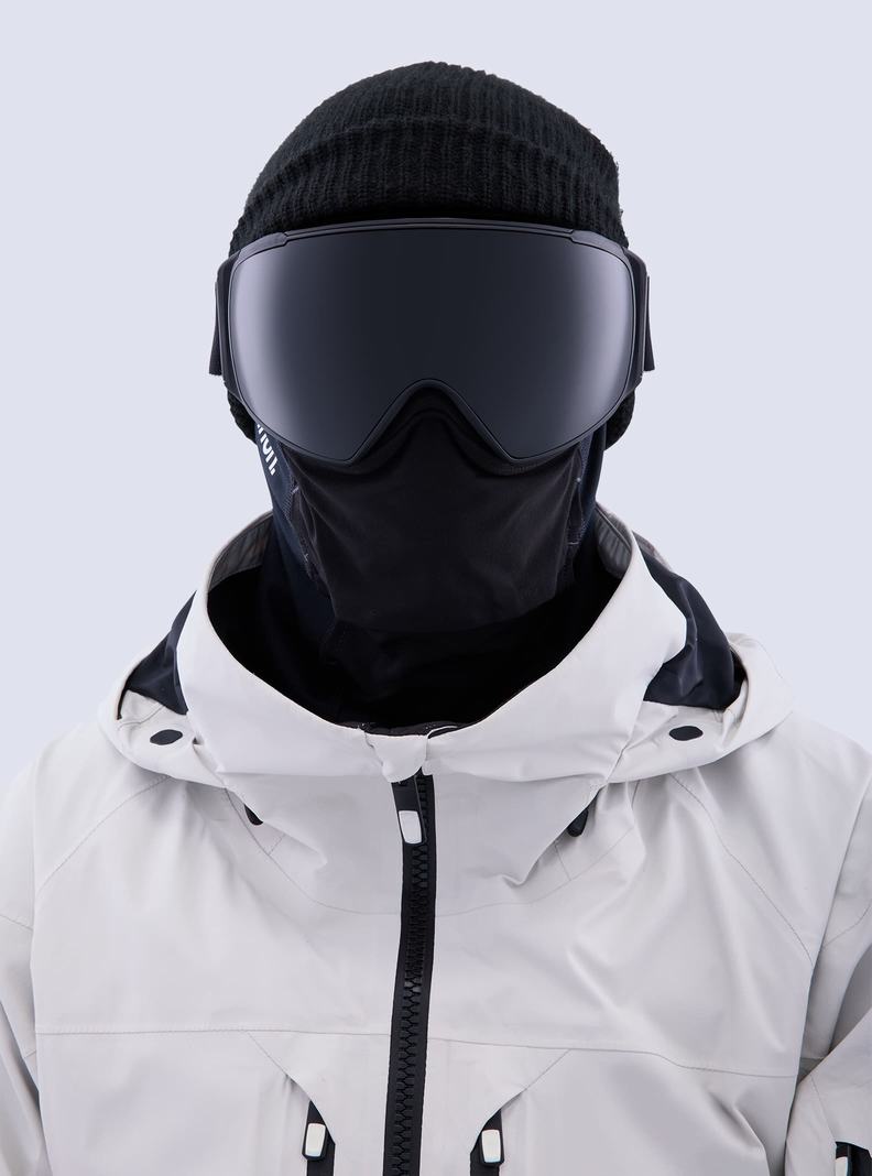 Burton Anon M4S Goggles (Polarized Toric) + Bonus Lens + MFI® Face Mask Skibrillen Herren Schwarz Lila | 528-RMOTVB