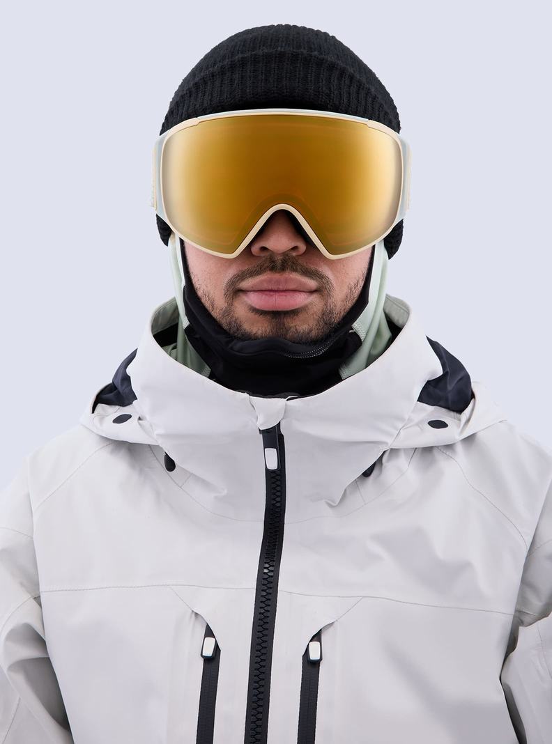 Burton Anon M4S Goggles (Toric) + Bonus Lens + MFI® Face Mask Skibrillen Herren Orange | 231-CPWSGK