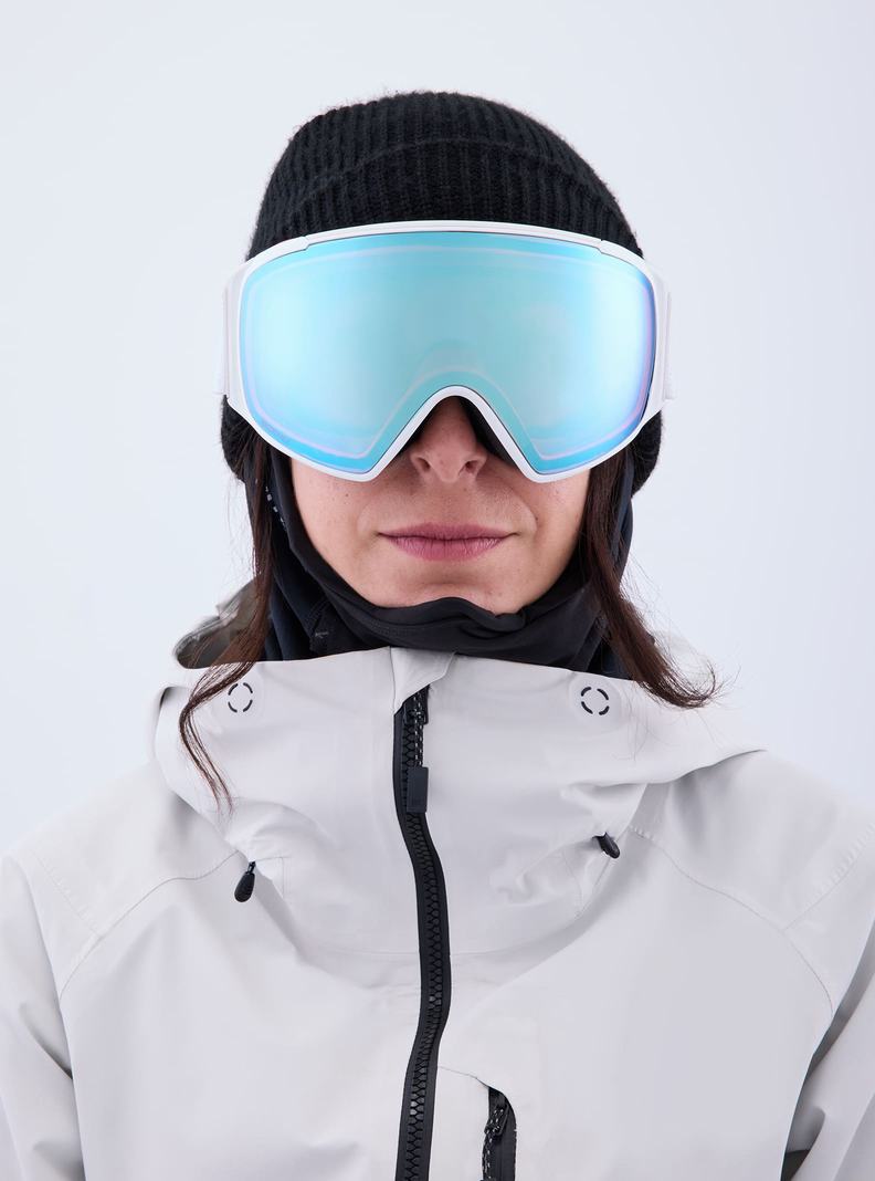 Burton Anon M4S Goggles (Toric) + Bonus Lens + MFI® Face Mask Skibrillen Damen Blau Rosa | 328-HKBCSW