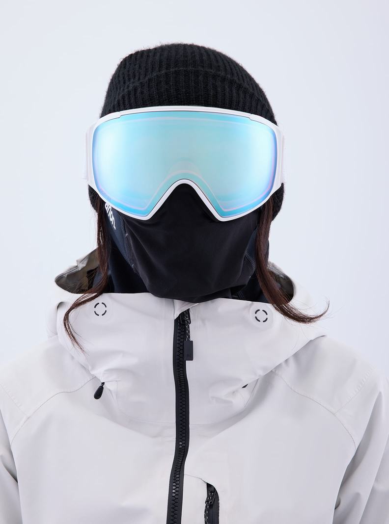 Burton Anon M4S Goggles (Toric) + Bonus Lens + MFI® Face Mask Skibrillen Herren Blau Rosa | 421-GHYCAI