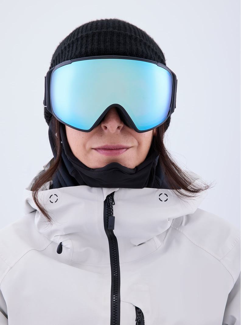 Burton Anon M4S Goggles (Toric) + Bonus Lens + MFI® Face Mask Skibrillen Herren Schwarz Blau Rosa | 501-VHAWYL