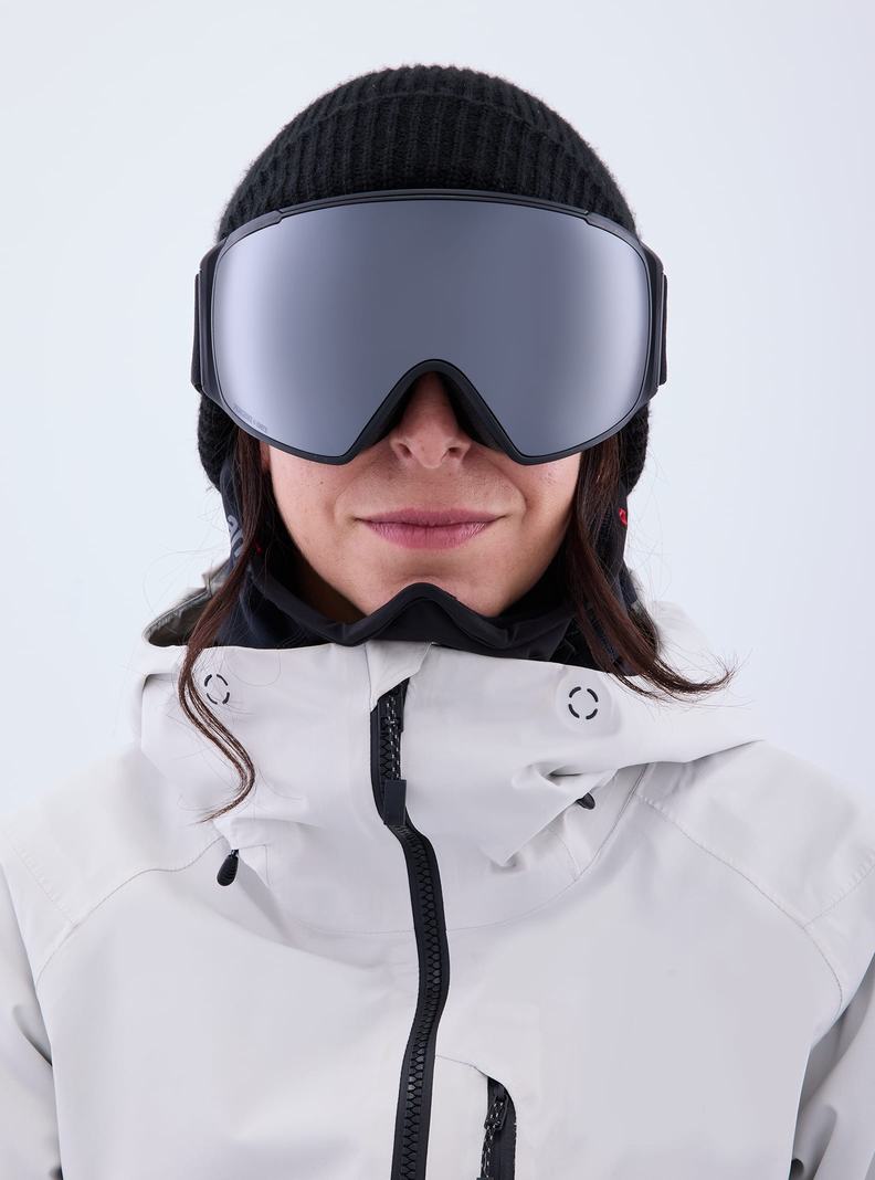 Burton Anon M4S Goggles (Toric) + Bonus Lens + MFI® Face Mask Skibrillen Herren Orange Schwarz Lila | 618-ILGSTA