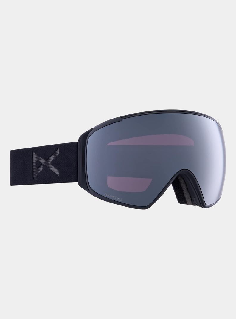 Burton Anon M4S Goggles (Toric) + Bonus Lens + MFI® Face Mask Skibrillen Herren Orange Schwarz Lila | 618-ILGSTA