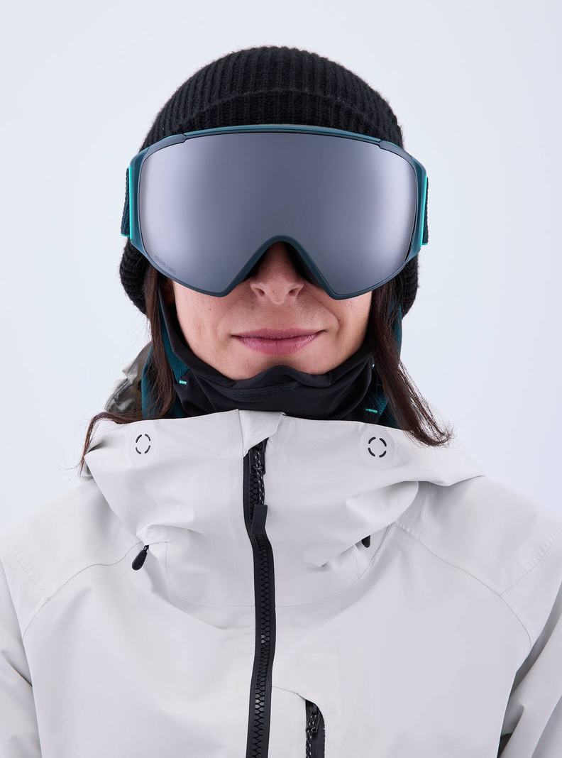 Burton Anon M4S Goggles (Toric) + Bonus Lens + MFI® Face Mask Skibrillen Damen Orange Schwarz Lila | 986-GWVNPE