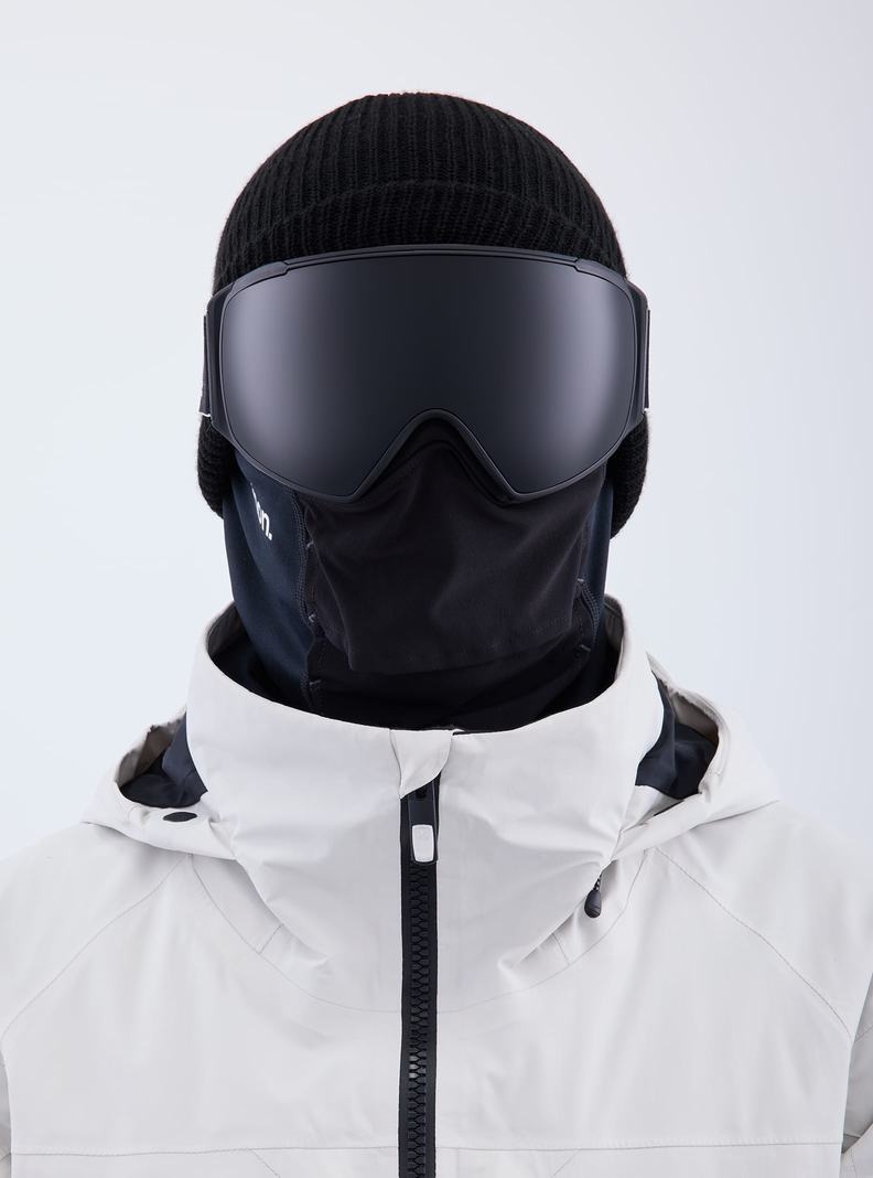 Burton Anon M4S Low Bridge Fit Goggles (Polarized Toric) + Bonus Lens Skibrillen Herren Schwarz Lila | 931-ZCQMHY