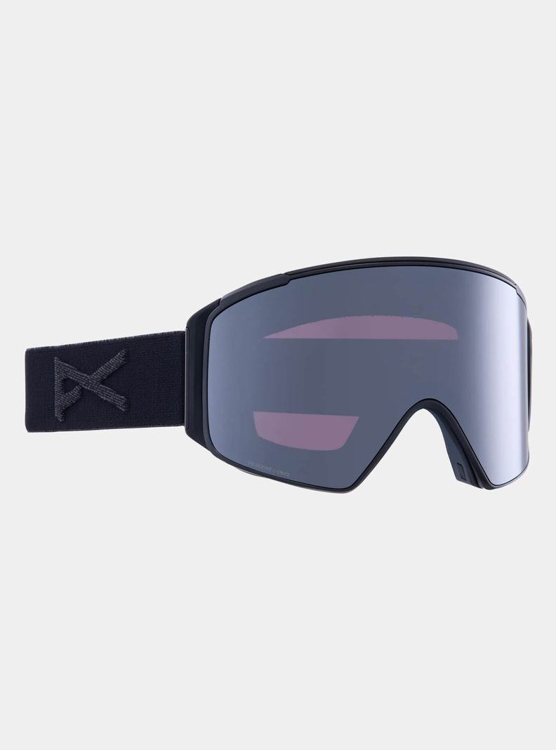 Burton Anon M4S Snapback Goggles (Cylindrical) + Bonus Lens + MFI® Face Mask Skibrillen Damen Orange Schwarz Lila | 892-QHAFJR