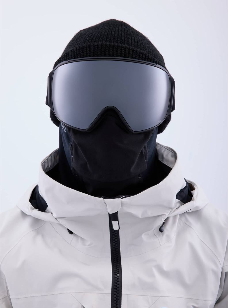 Burton Anon M4 Goggles (Toric) + Bonus Lens + MFI® Face Mask Skibrillen Herren Orange Schwarz Lila | 296-AJBCKV