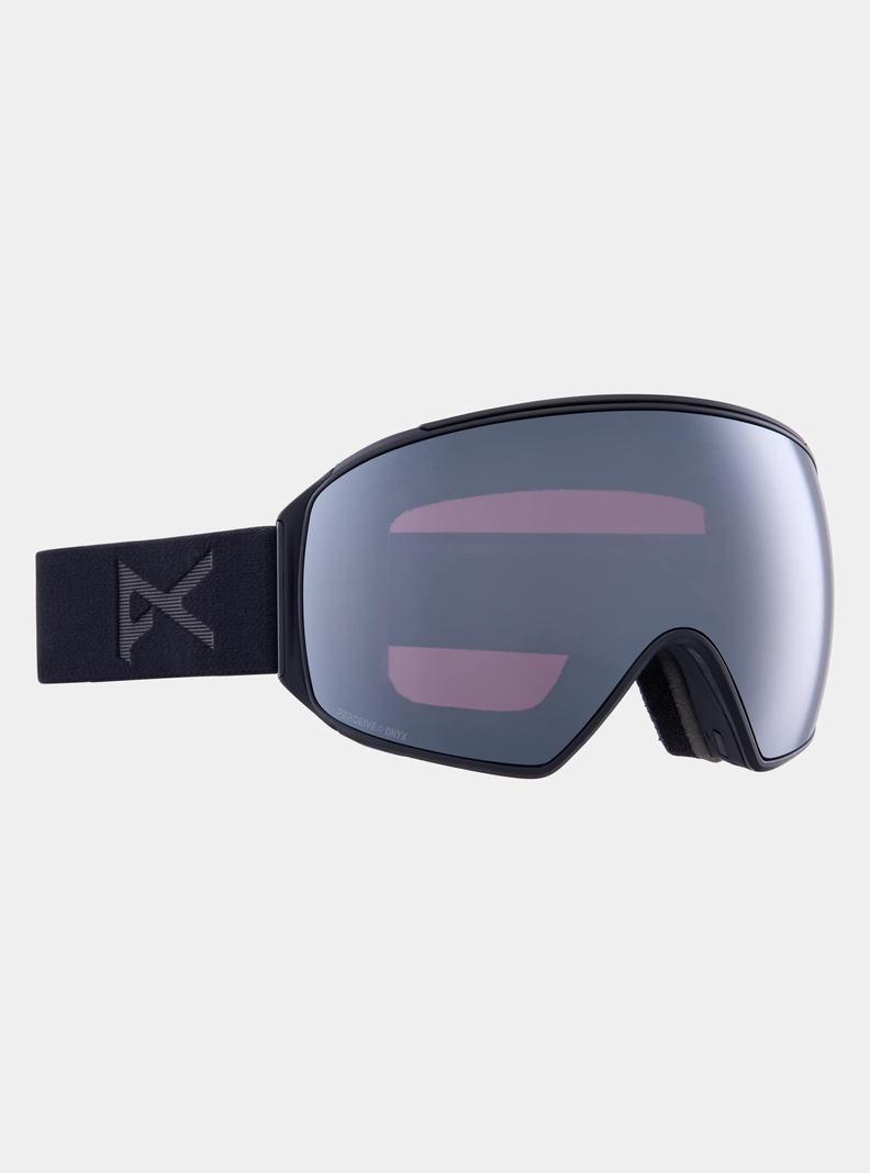 Burton Anon M4 Goggles (Toric) + Bonus Lens + MFI® Face Mask Skibrillen Herren Orange Schwarz Lila | 296-AJBCKV