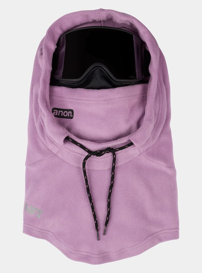 Burton Anon MFI® Fleece Helmet Hood Skimasken Damen Lila | 160-UVFAPG