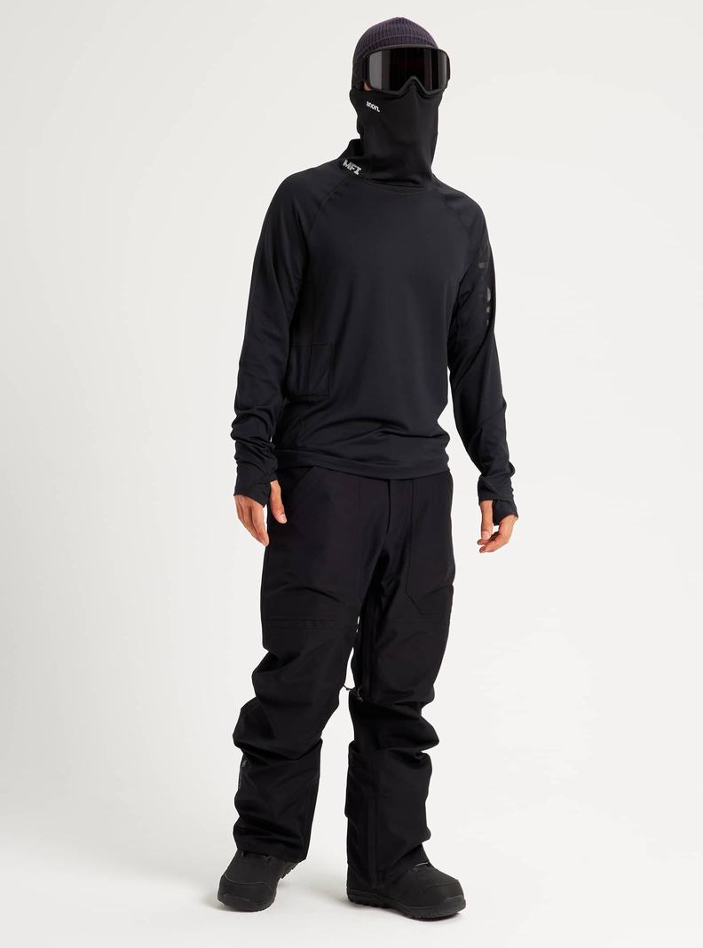 Burton Anon MFI® Laufschuhe Long Sleeve Funktionswäsche Herren Schwarz | 174-PYOQVM