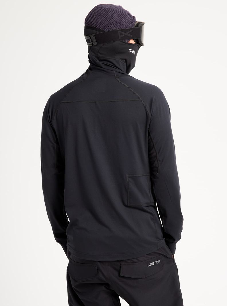 Burton Anon MFI® Laufschuhe Long Sleeve Funktionswäsche Herren Schwarz | 174-PYOQVM