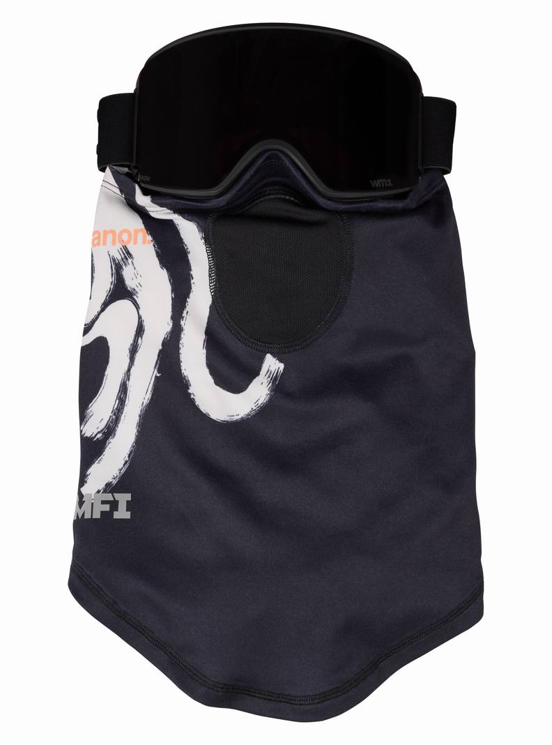 Burton Anon MFI® Laufschuhe Neck Warmer Skimasken Herren Schwarz | 302-ZOINJY