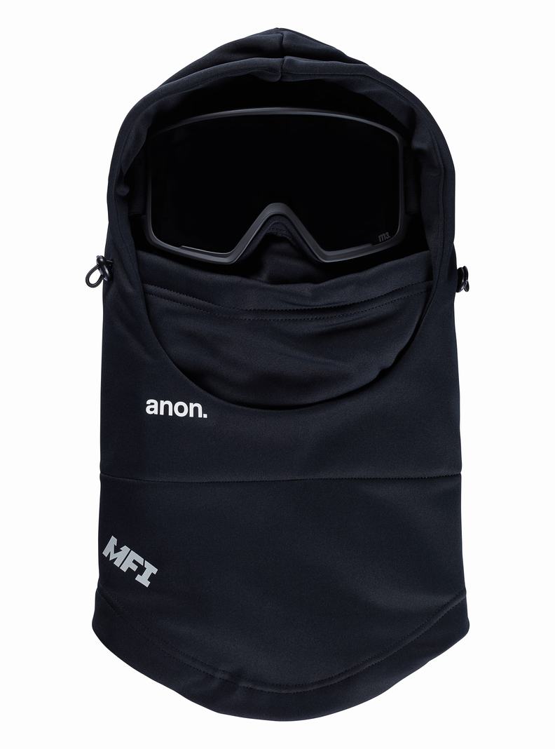 Burton Anon MFI® Mit Kapuze Balaclava Skimasken Herren Schwarz | 083-IDKGZX