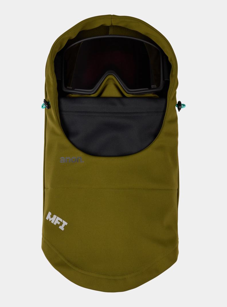Burton Anon MFI® Mit Kapuze Balaclava Skimasken Damen Grün | 563-UNBGXC