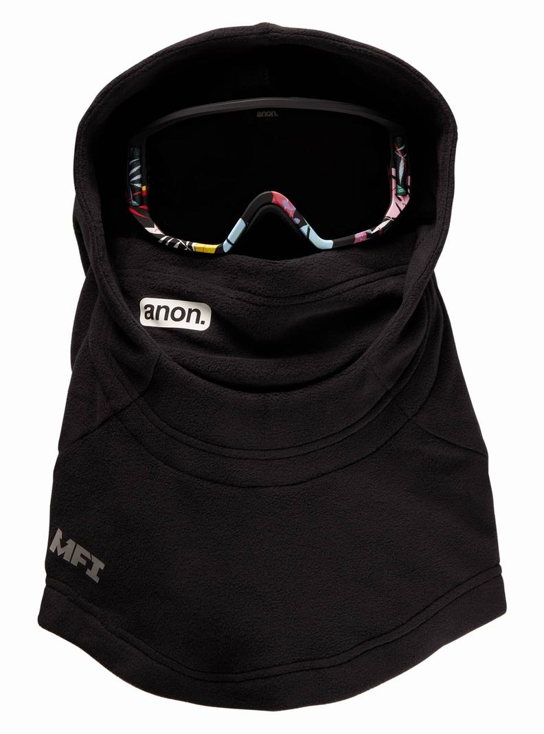 Burton Anon MFI® Mit Kapuze Balaclava Skimasken Kinder Schwarz | 674-EAVWZM