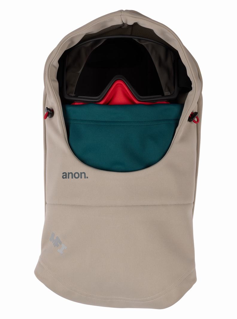 Burton Anon MFI® Mit Kapuze Balaclava Skimasken Damen Grau | 904-GNXADL