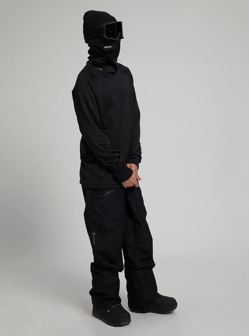Burton Anon MFI® Power Dry® Long Sleeve Balaclava Hoodie Herren Schwarz | 035-DBEJXV