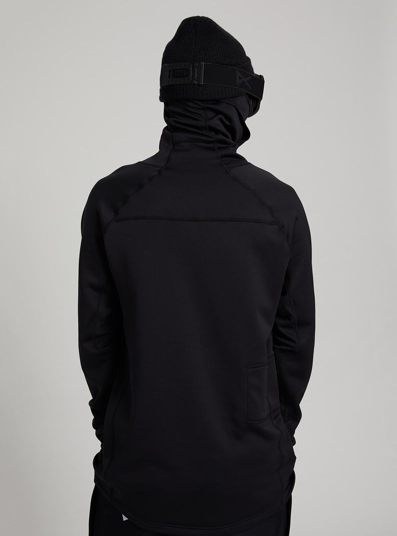 Burton Anon MFI® Power Dry® Long Sleeve Balaclava Hoodie Herren Schwarz | 035-DBEJXV