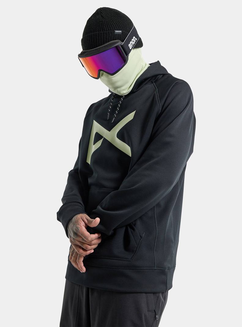 Burton Anon MFI® Pullover Hoodie Herren Schwarz | 495-GUZHOW