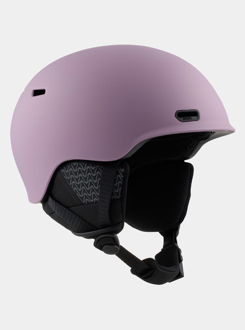 Burton Anon Oslo WaveCel Skihelm Kinder Lila | 130-ONJRGC