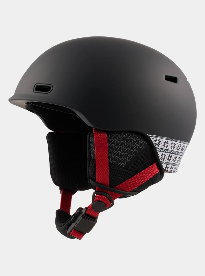Burton Anon Oslo WaveCel Skihelm Kinder Schwarz | 670-RBXPYL
