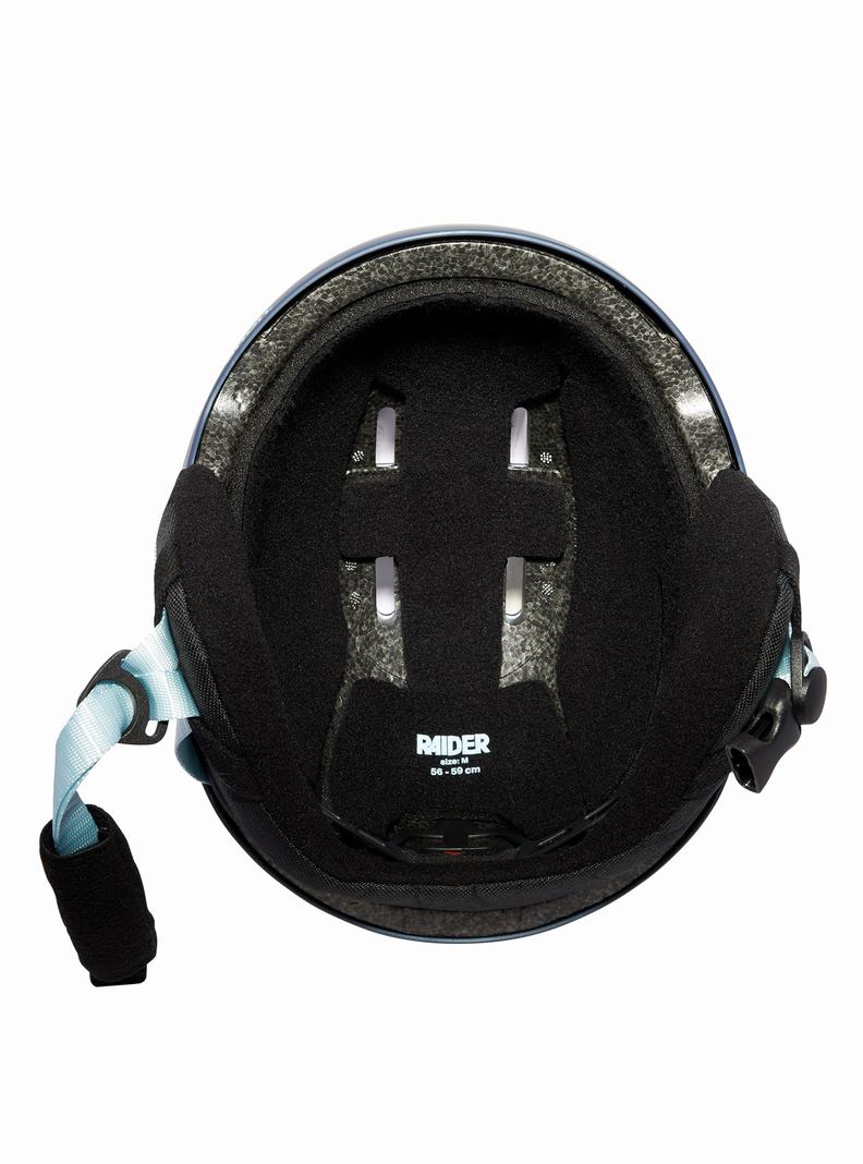 Burton Anon Raider 3 Round Fit Skihelm Herren Navy | 297-BVWNAL