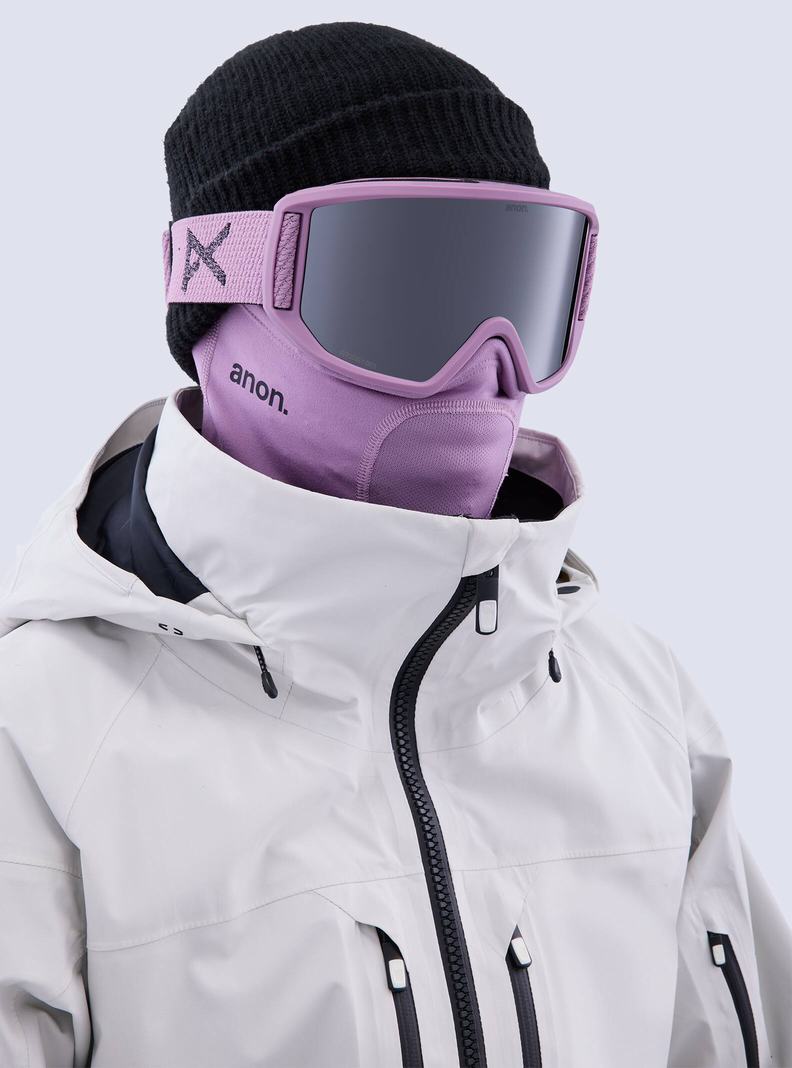 Burton Anon Relapse Goggles + Bonus Lens Skibrillen Herren Lila Orange Schwarz | 068-JIZOAG