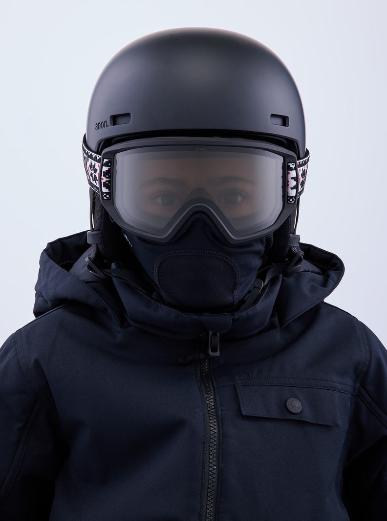 Burton Anon Relapse Jr. Goggles + MFI® Face Mask Skibrillen Kinder Schwarz | 091-GWDJBL
