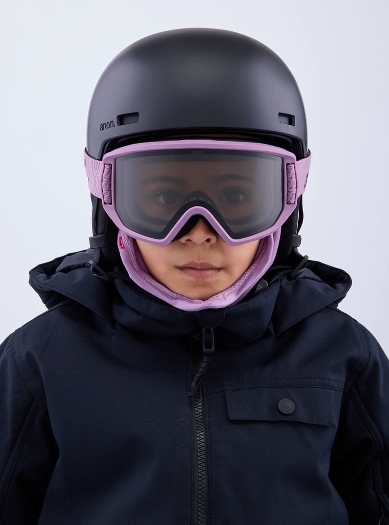 Burton Anon Relapse Jr. Goggles + MFI® Face Mask Skibrillen Kinder Lila | 197-QYHVKU