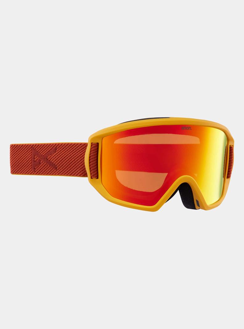 Burton Anon Relapse Jr. Goggles + MFI® Face Mask Skibrillen Kinder Rot | 389-GNHUDC