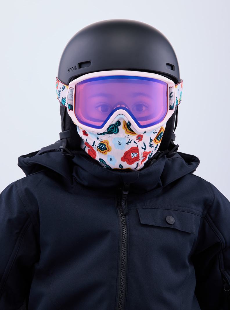 Burton Anon Relapse Jr. Goggles + MFI® Face Mask Skibrillen Kinder Blau | 569-JFQVKP
