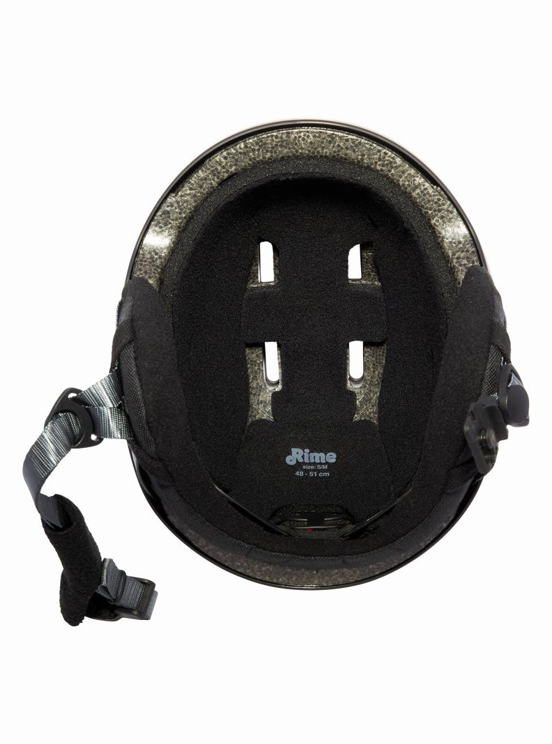 Burton Anon Rime 3 Round Fit Skihelm Kinder Schwarz | 693-FEKAND