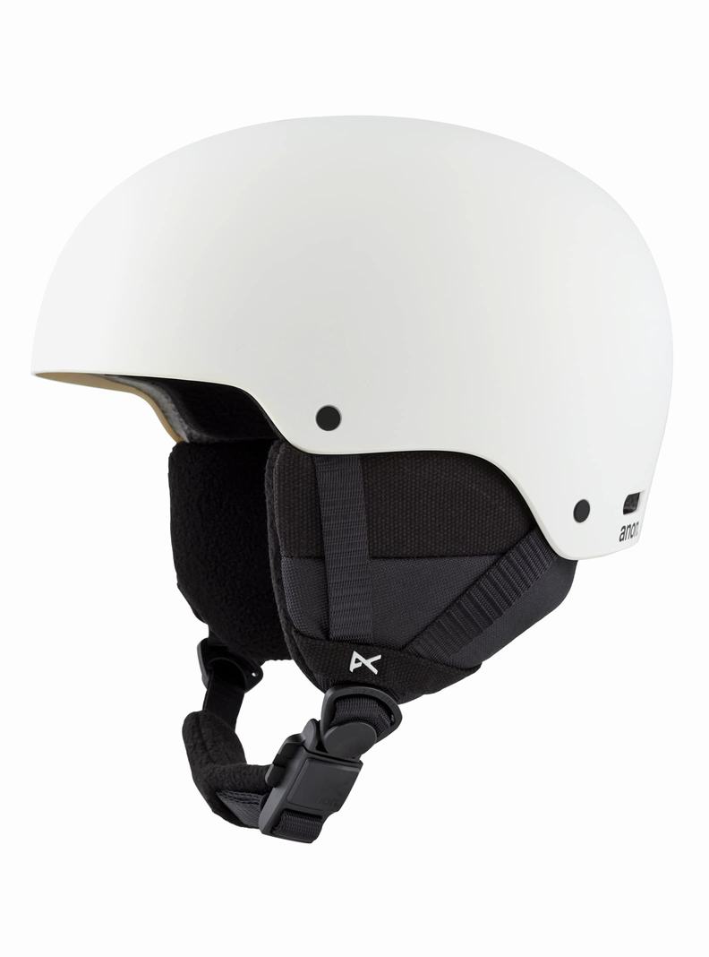 Burton Anon Rime 3 Round Fit Skihelm Kinder Weiß | 945-CWVGFT