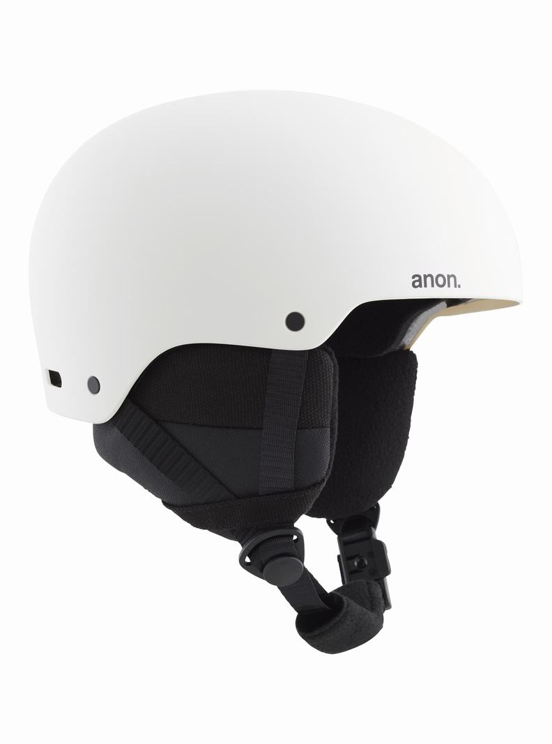 Burton Anon Rime 3 Round Fit Skihelm Kinder Weiß | 945-CWVGFT