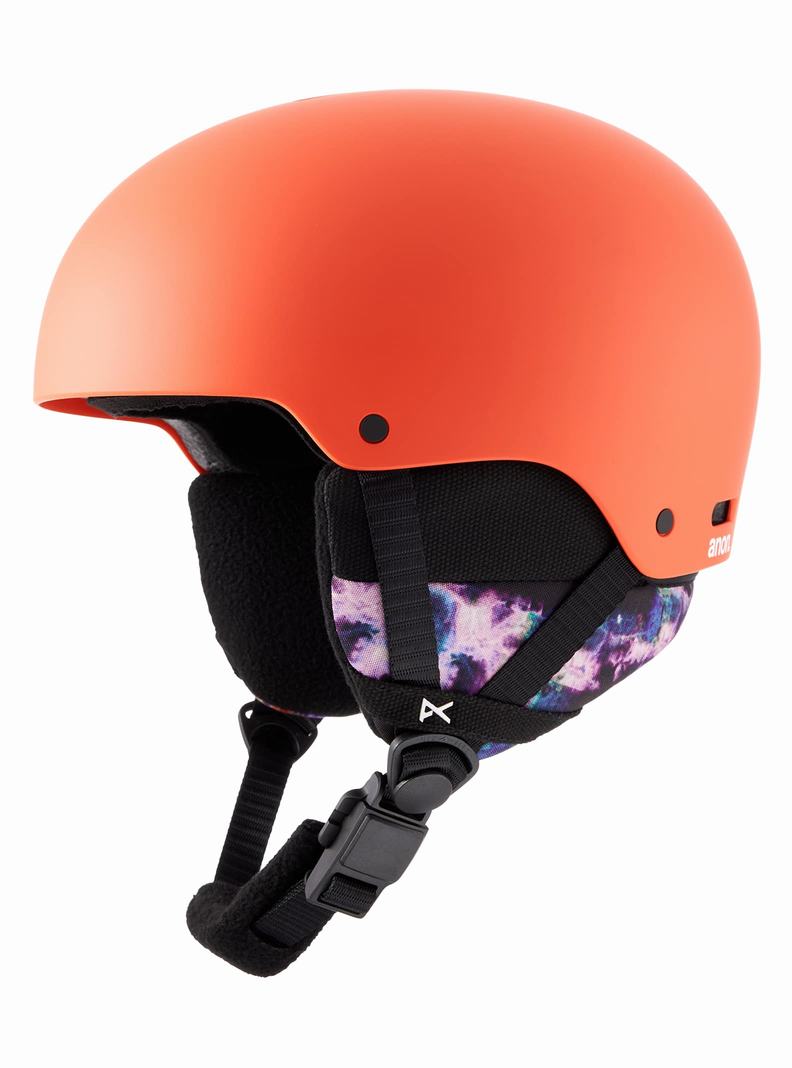 Burton Anon Rime 3 Skihelm Kinder Rot | 786-HBAFJR