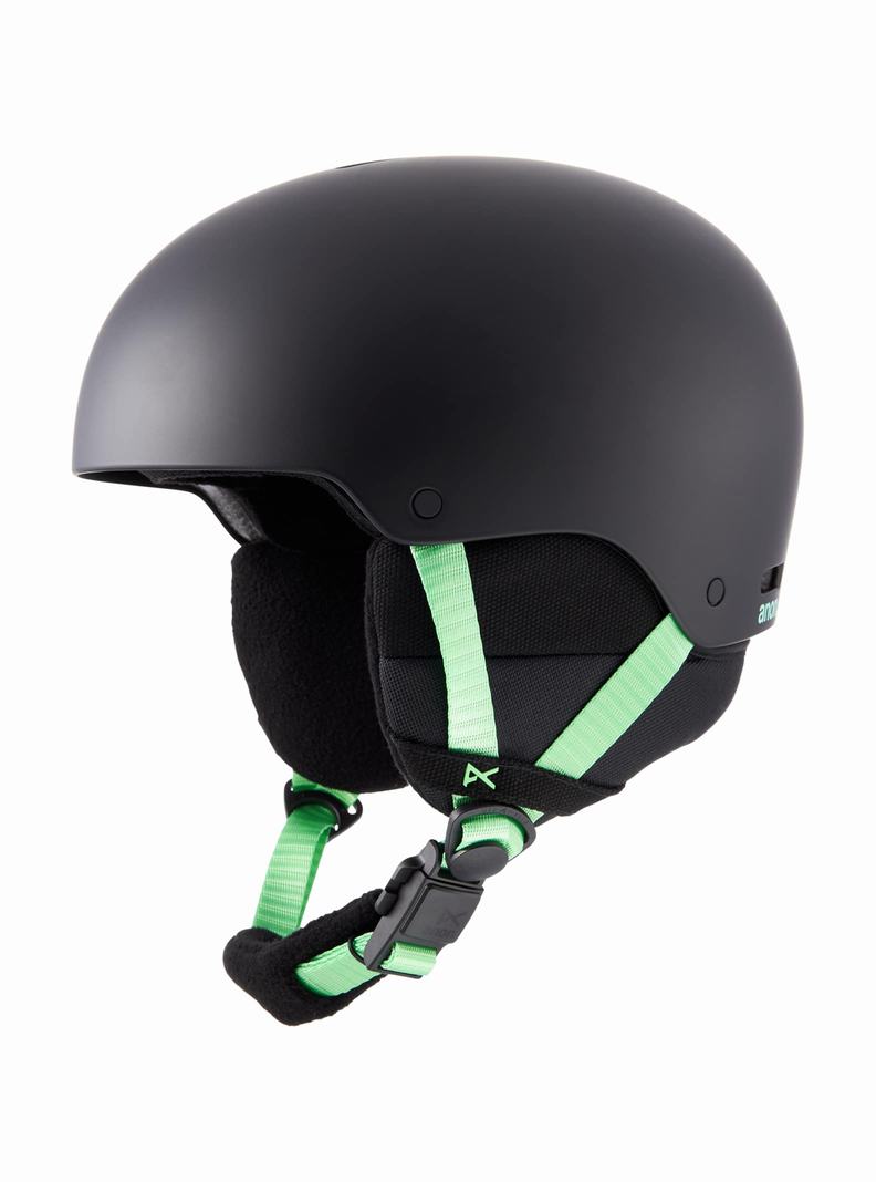 Burton Anon Rime 3 Skihelm Kinder Schwarz | 458-HKLGJB