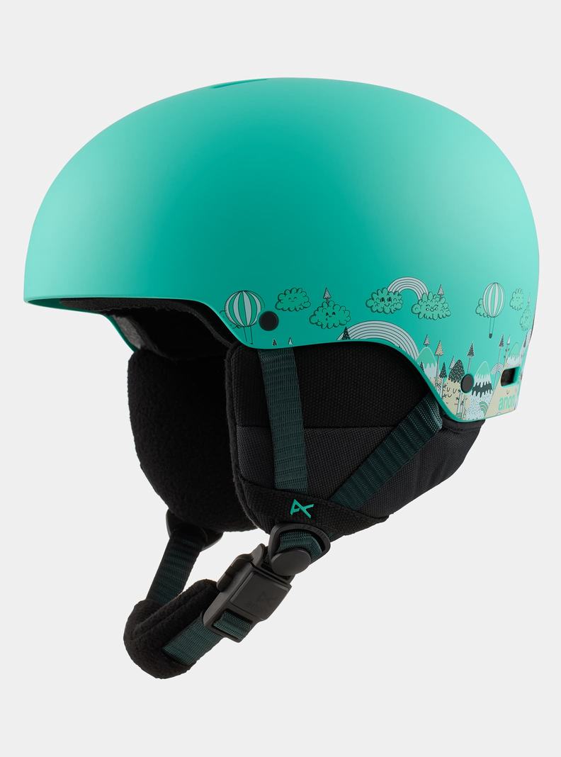Burton Anon Rime 3 Skihelm Kinder Türkis | 680-POGSNU