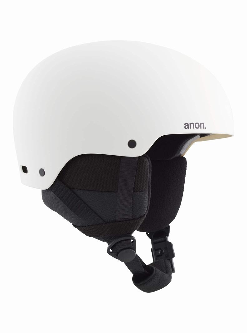 Burton Anon Rime 3 Skihelm Kinder Weiß | 210-UZSKPJ