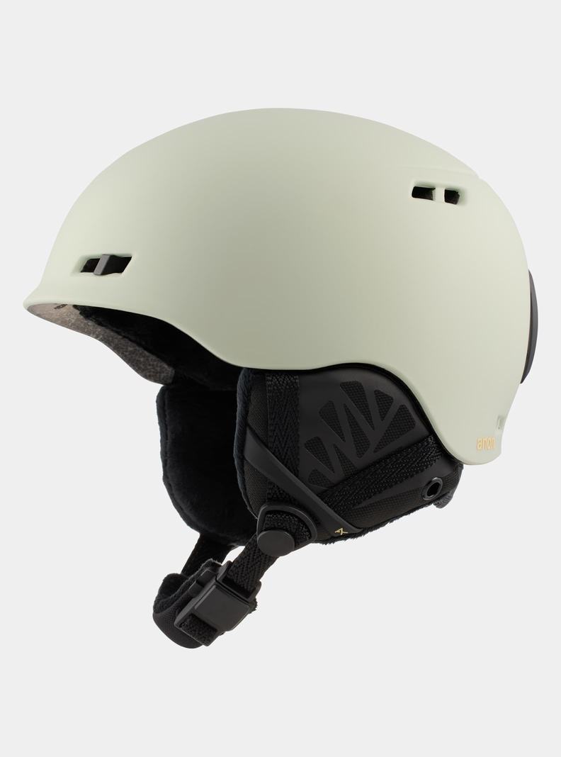Burton Anon Rodan Long Hair Fleece Skihelm Damen Hellgrün | 152-OTPEDK